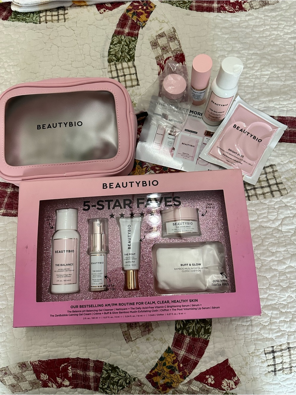 Beauty Bio skincare.  Retails 85
